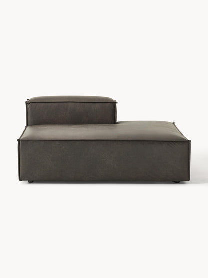 Lenfaro Ottoman Module in Leather