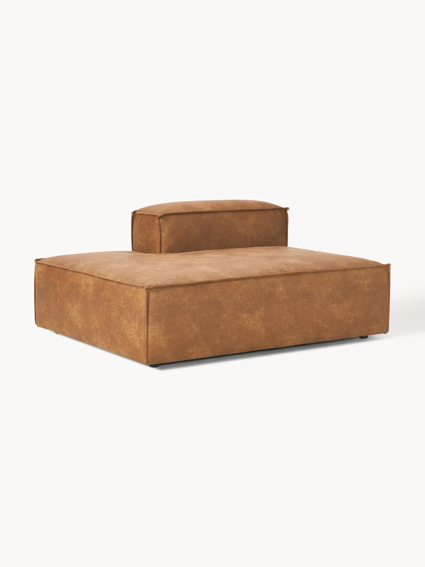 Lenfaro Ottoman Module in Leather