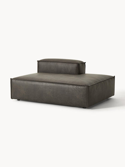 Lenfaro Ottoman Module in Leather