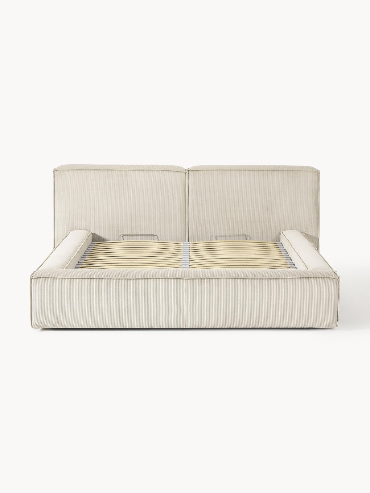 Lenfaro Upholstered Corduroy Storage Bed