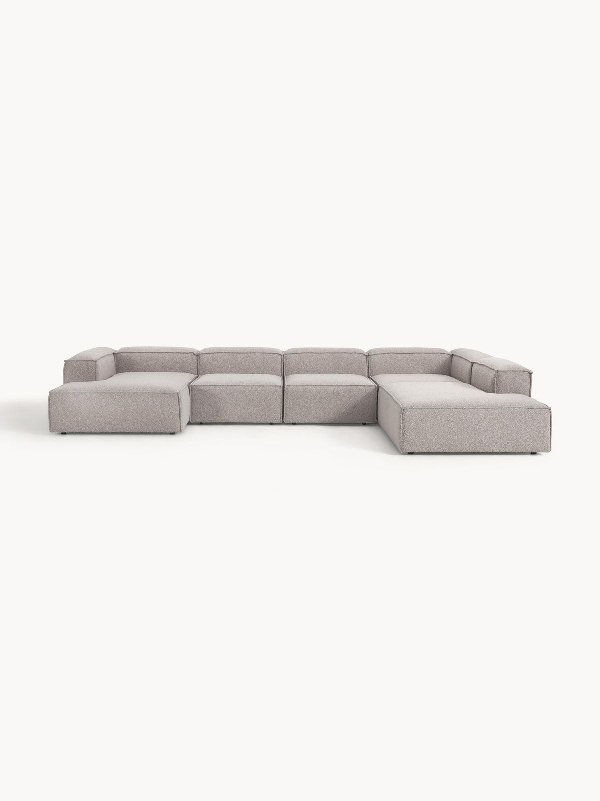 Lenfaro XL Modular Sofa, Bouclé