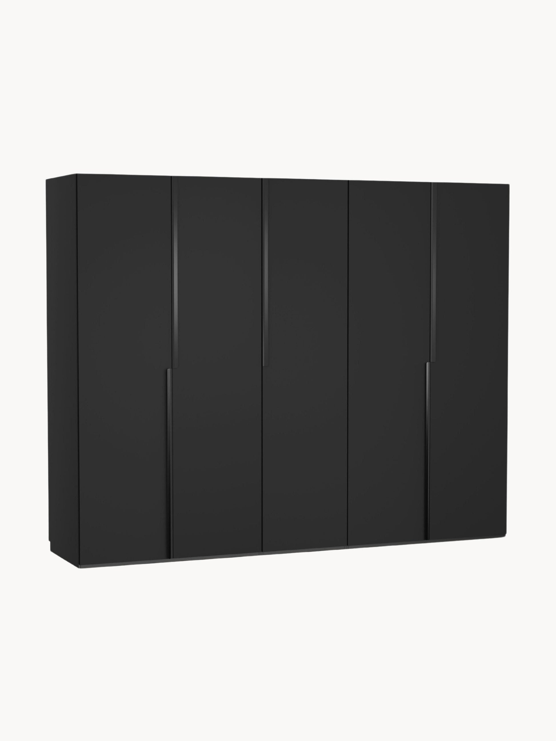 Leonzari Modular Hinged-Door Wardrobe, 250 cm Wide, in Various Sizes