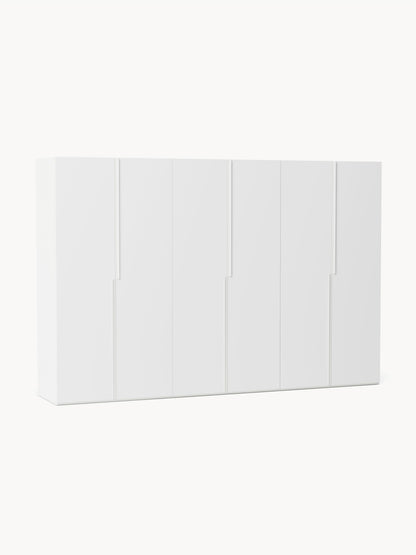 Leonzari Modular Hinged-Door Wardrobe, 300 cm Wide, in Various Sizes