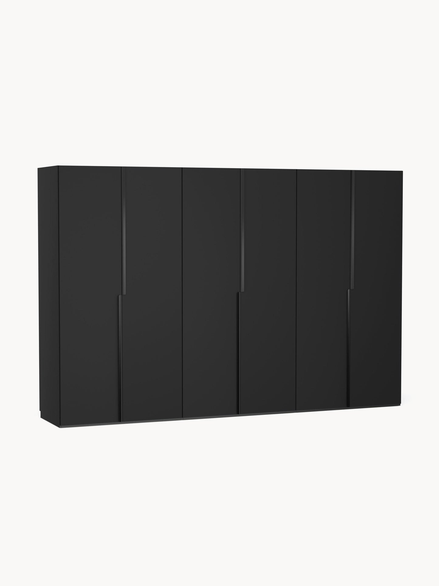 Leonzari Modular Hinged-Door Wardrobe, 300 cm Wide, in Various Sizes