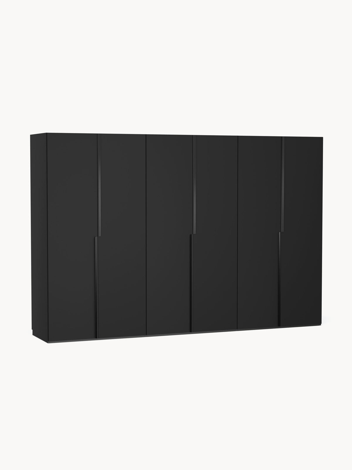 Leonzari Modular Hinged-Door Wardrobe, 300 cm Wide, in Various Sizes