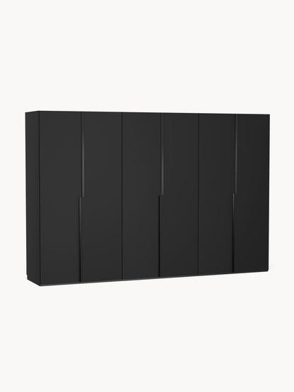 Leonzari Modular Hinged-Door Wardrobe, 300 cm Wide, in Various Sizes