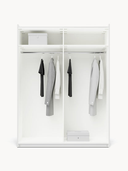 Leonzari Modular Sliding-Door Wardrobe, 150 cm Wide, in Various Sizes