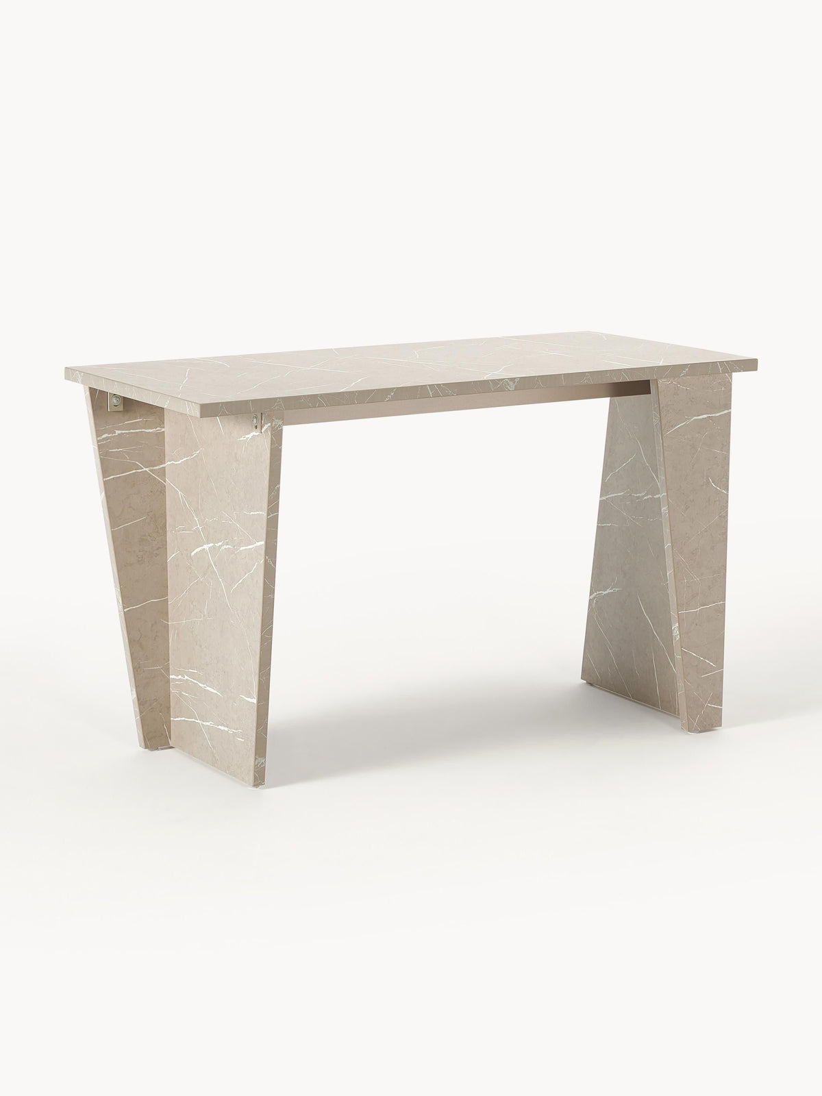 Liamsberg Travertine-Look Desk