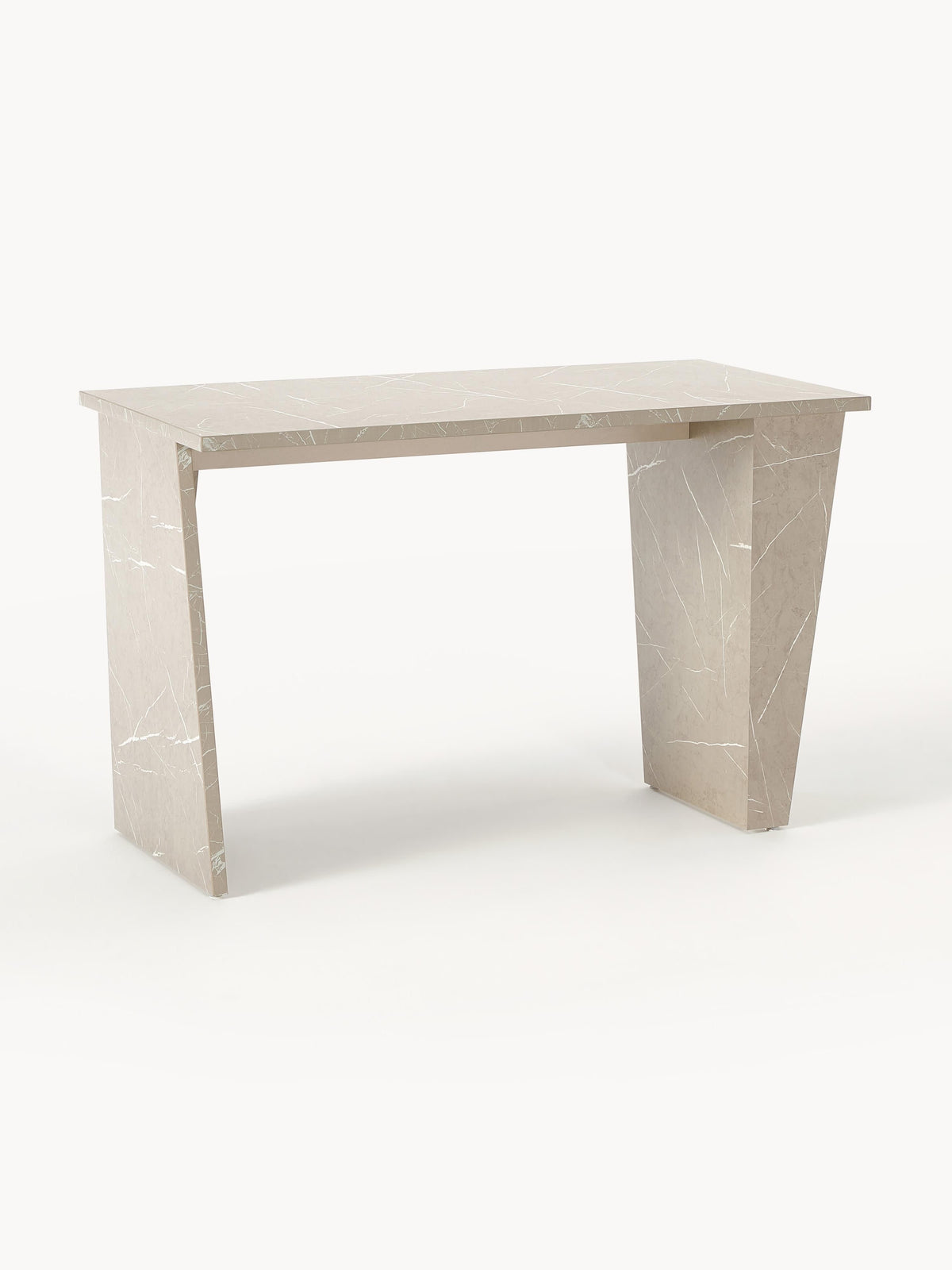 Liamsberg Travertine-Look Desk