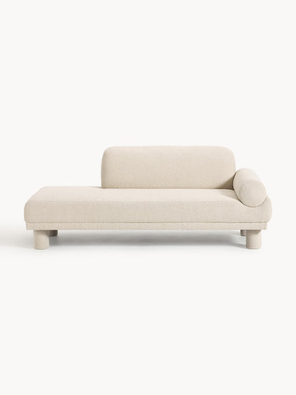Lilarno Ottoman in Bouclé