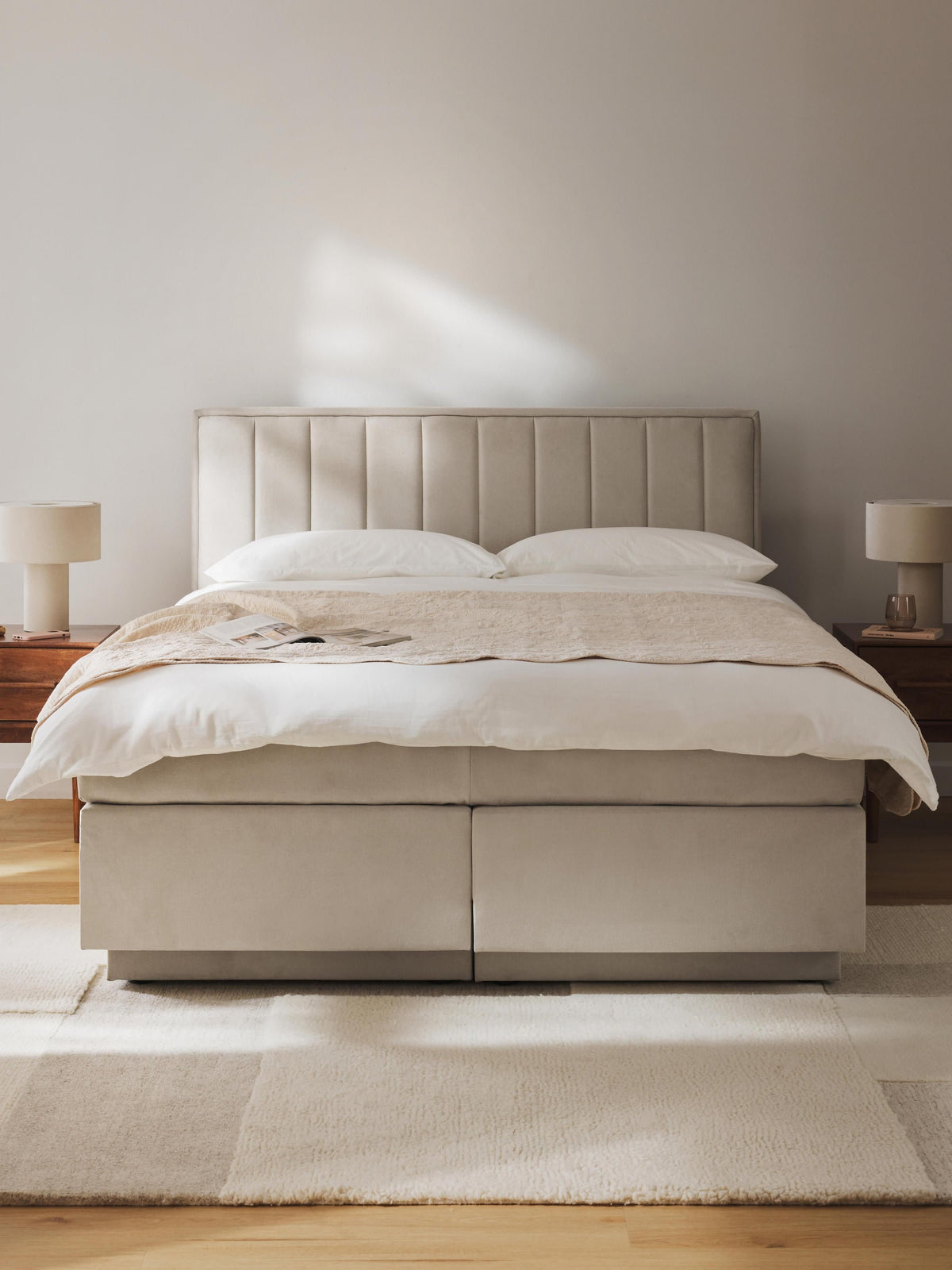 Livardis Box Spring Storage Bed