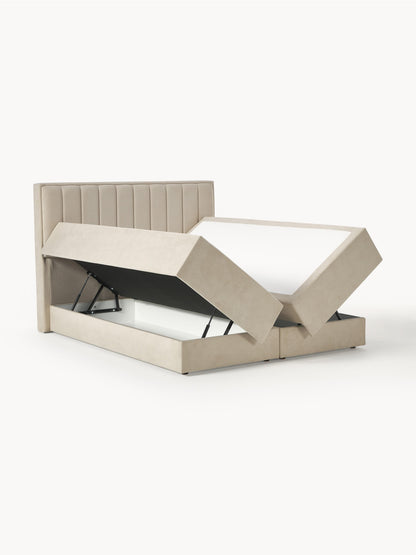 Livardis Box Spring Storage Bed