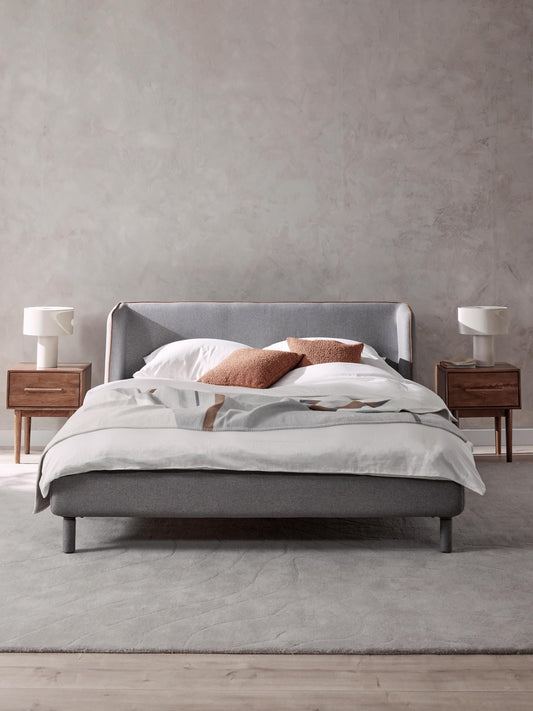 Lumessa Upholstered Bed with Headboard