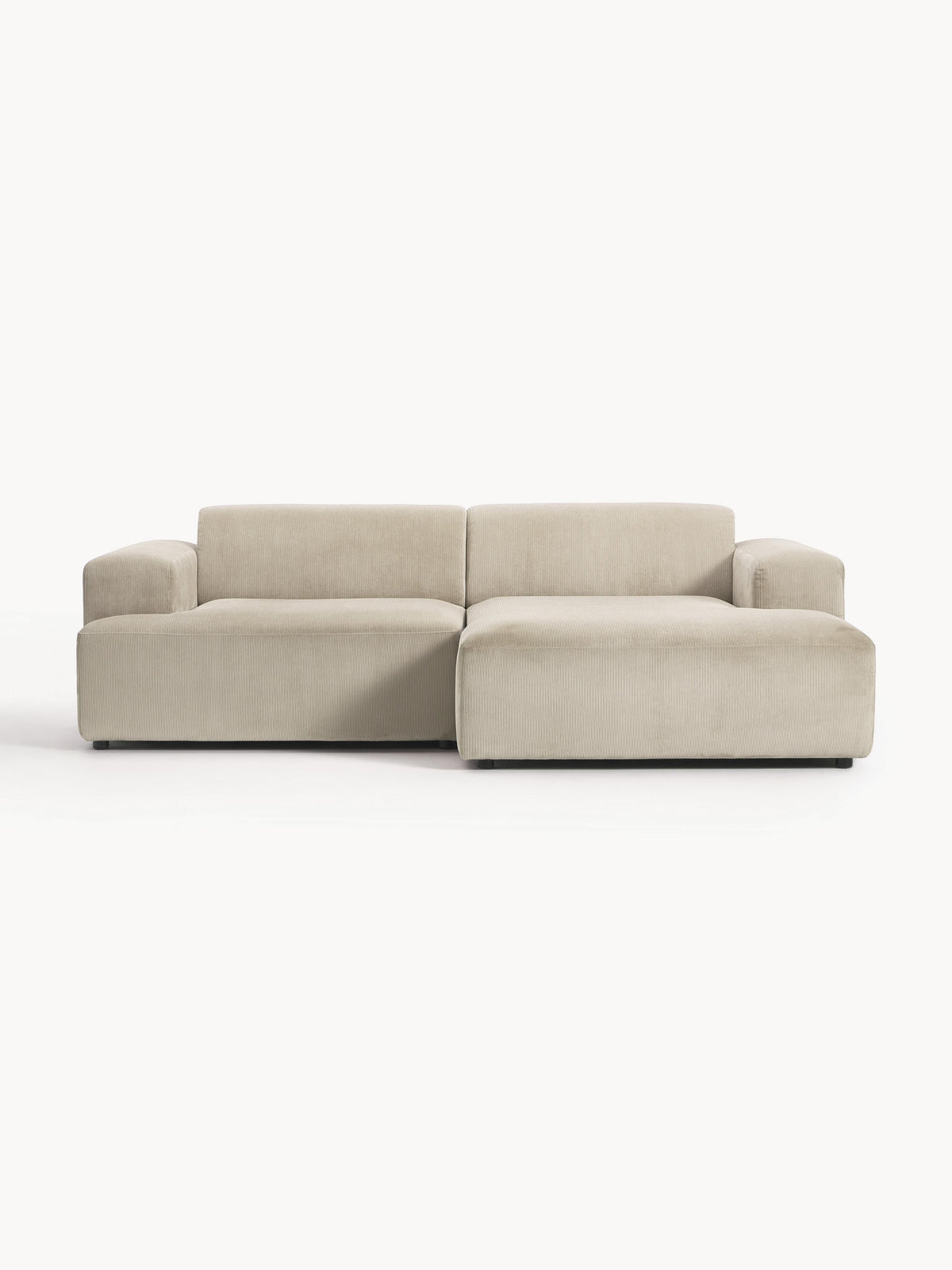 Melvasso Corner Sofa in Corduroy (3-Seater)