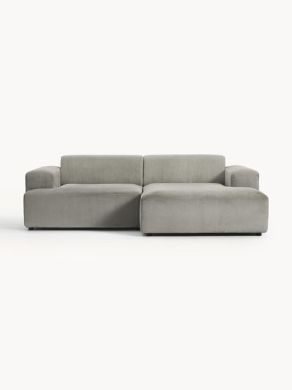 Melvasso Corner Sofa in Corduroy (3-Seater)
