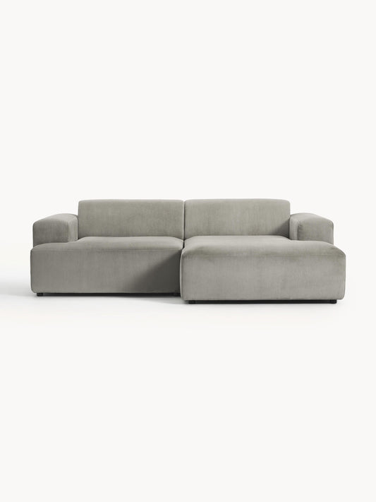 Melvasso Corner Sofa in Corduroy (3-Seater)