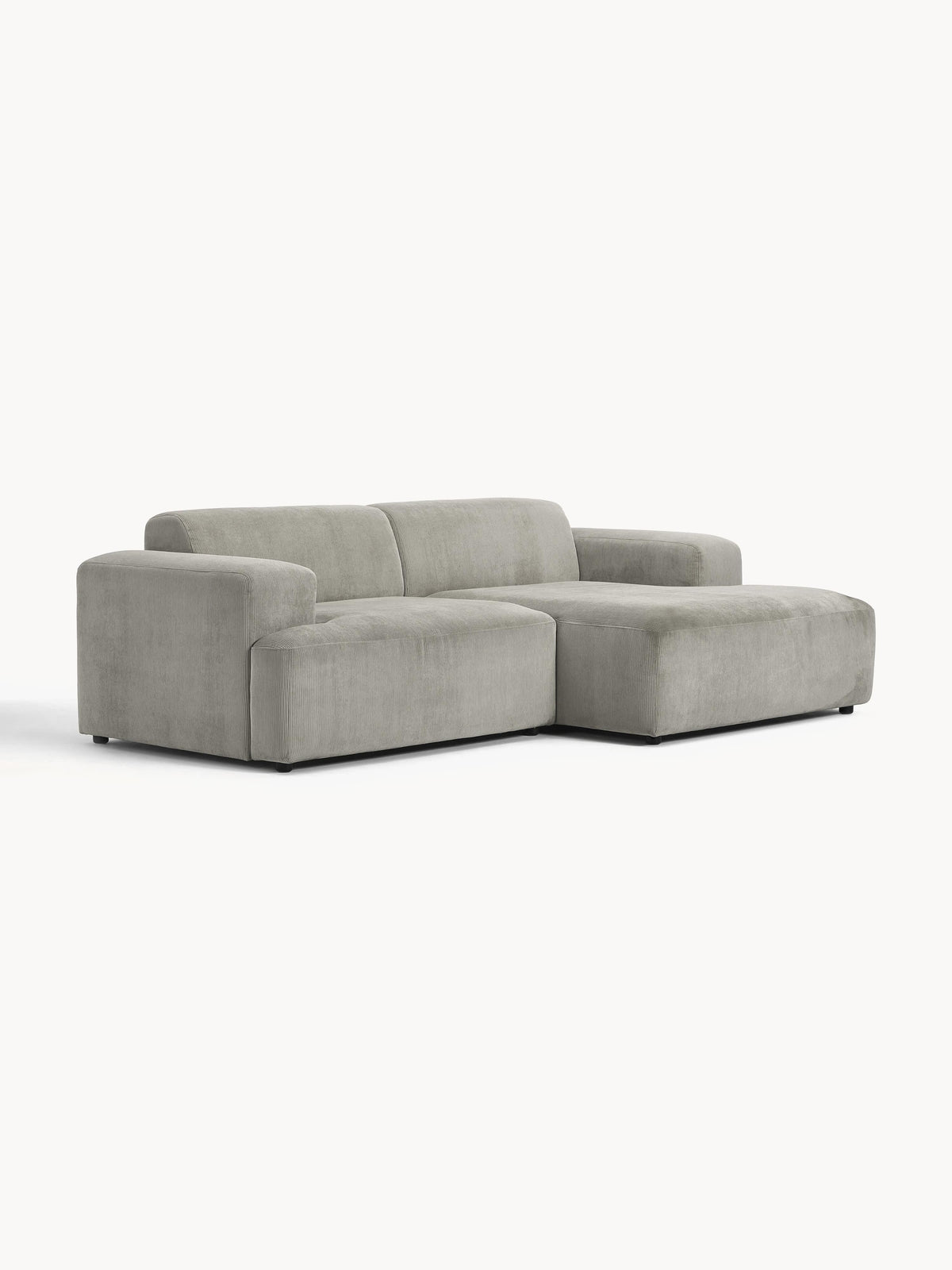 Melvasso Corner Sofa in Corduroy (3-Seater)