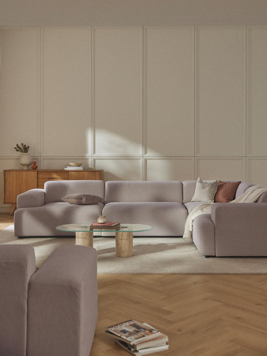 Melvasso Large Corner Sofa (4-Seater)