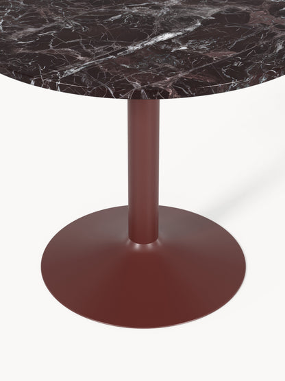 Milazzi Marble Round Dining Table, Ø 90 cm