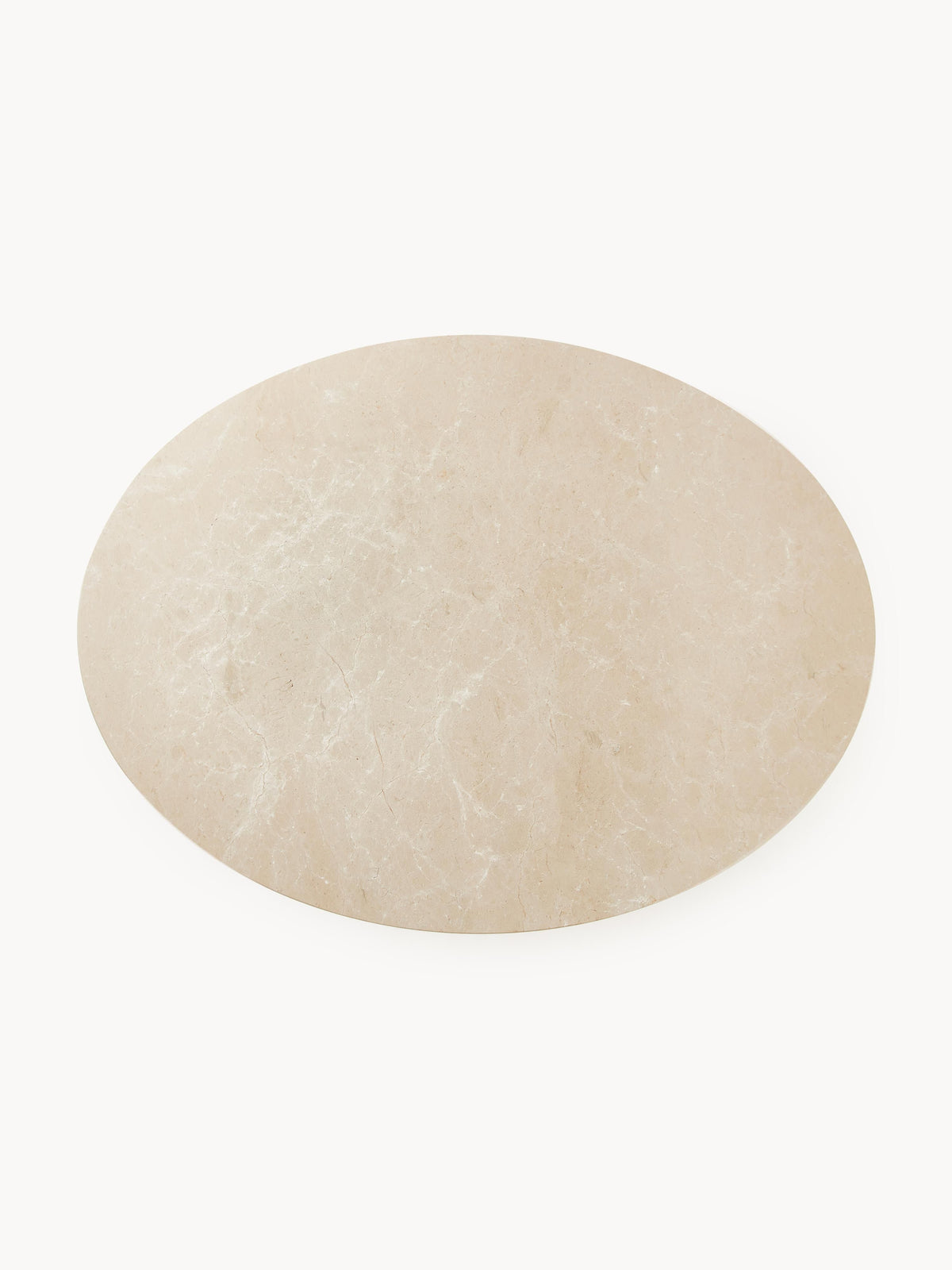 Milazzi Oval Marble Dining Table, 120 x 90 cm