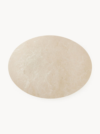 Milazzi Oval Marble Dining Table, 120 x 90 cm