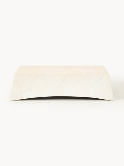 Mohvenza Indoor & Outdoor Coffee Table in Travertine Look, W 120 cm