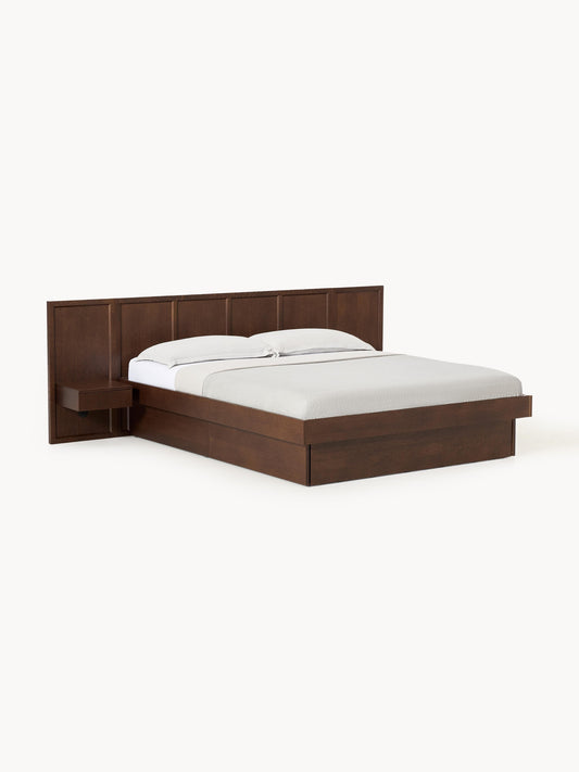 Nantessa Wooden Bed with Bedside Tables and Headboard