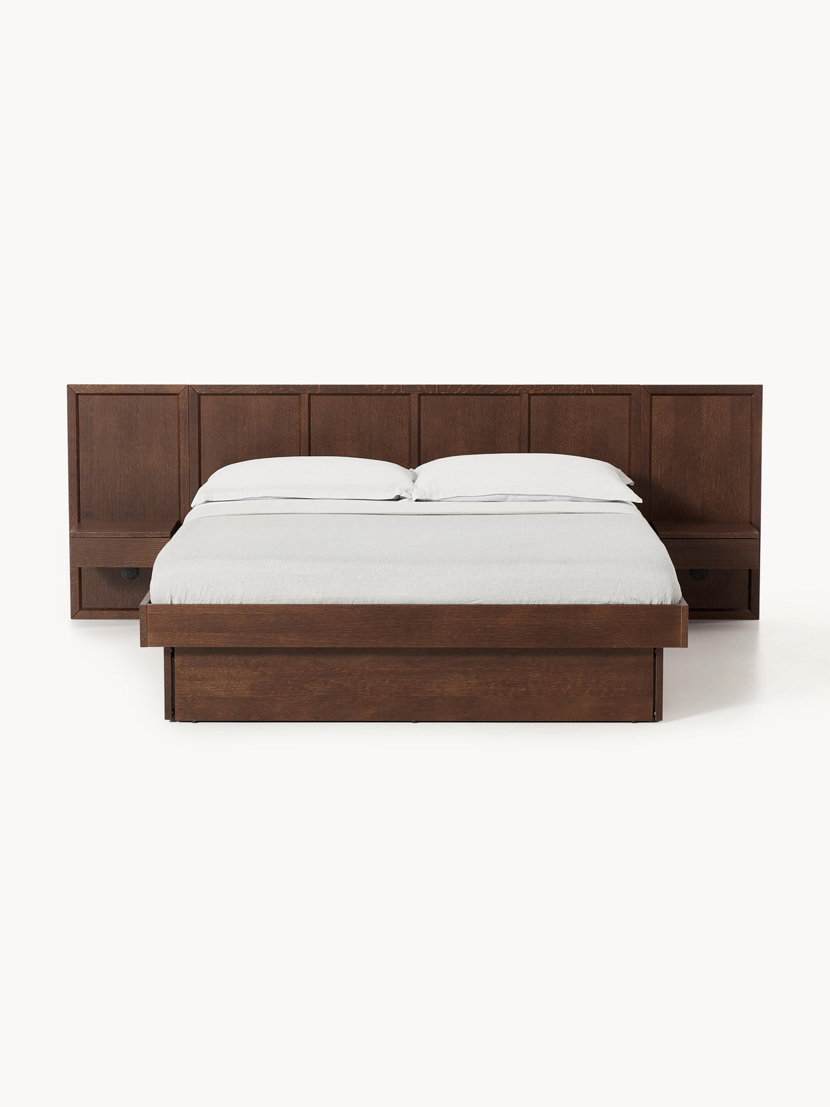 Nantessa Wooden Bed with Bedside Tables and Headboard