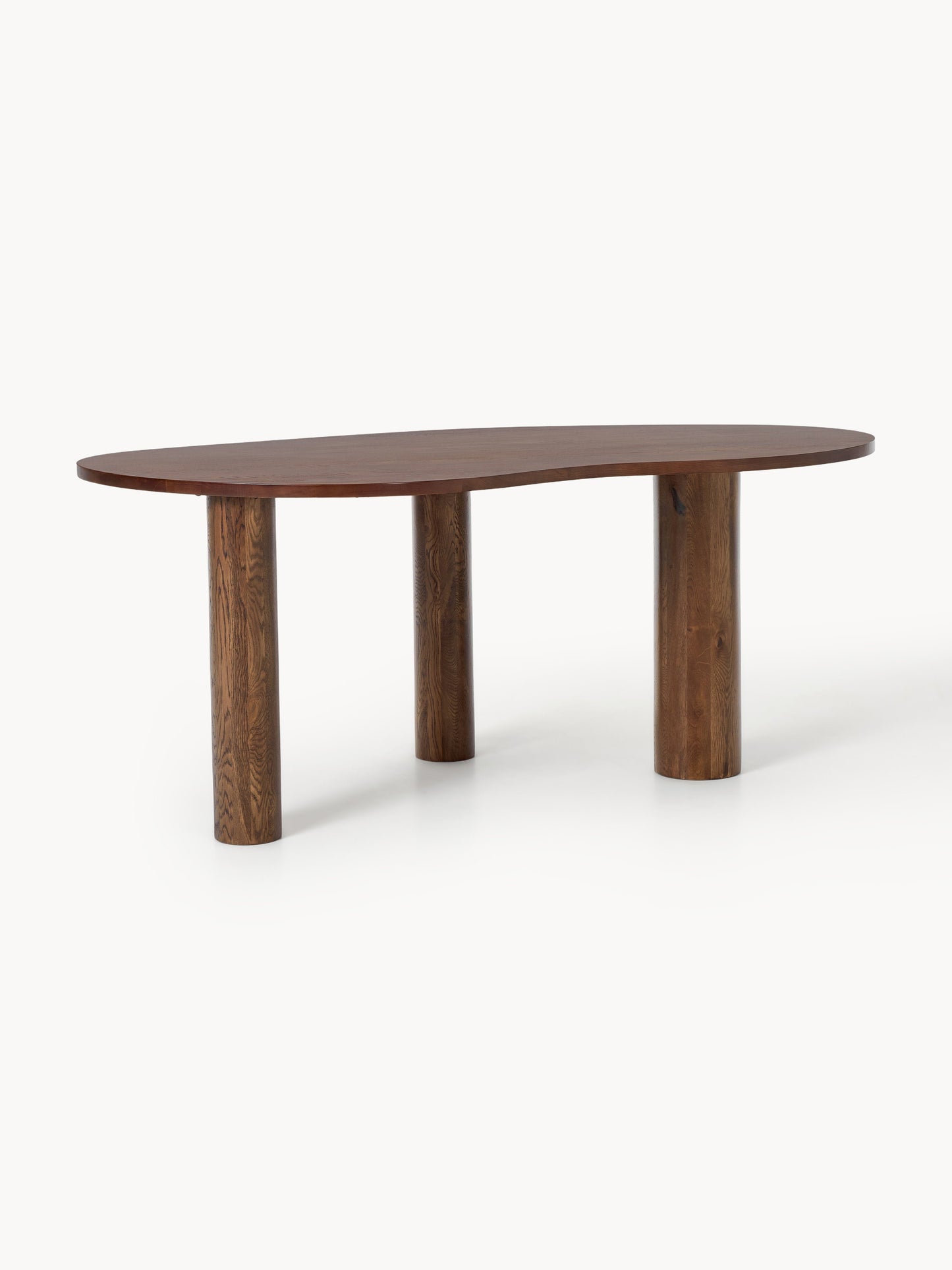 Narvello Dining Table in Oak with Organic Shape, in Various Sizes