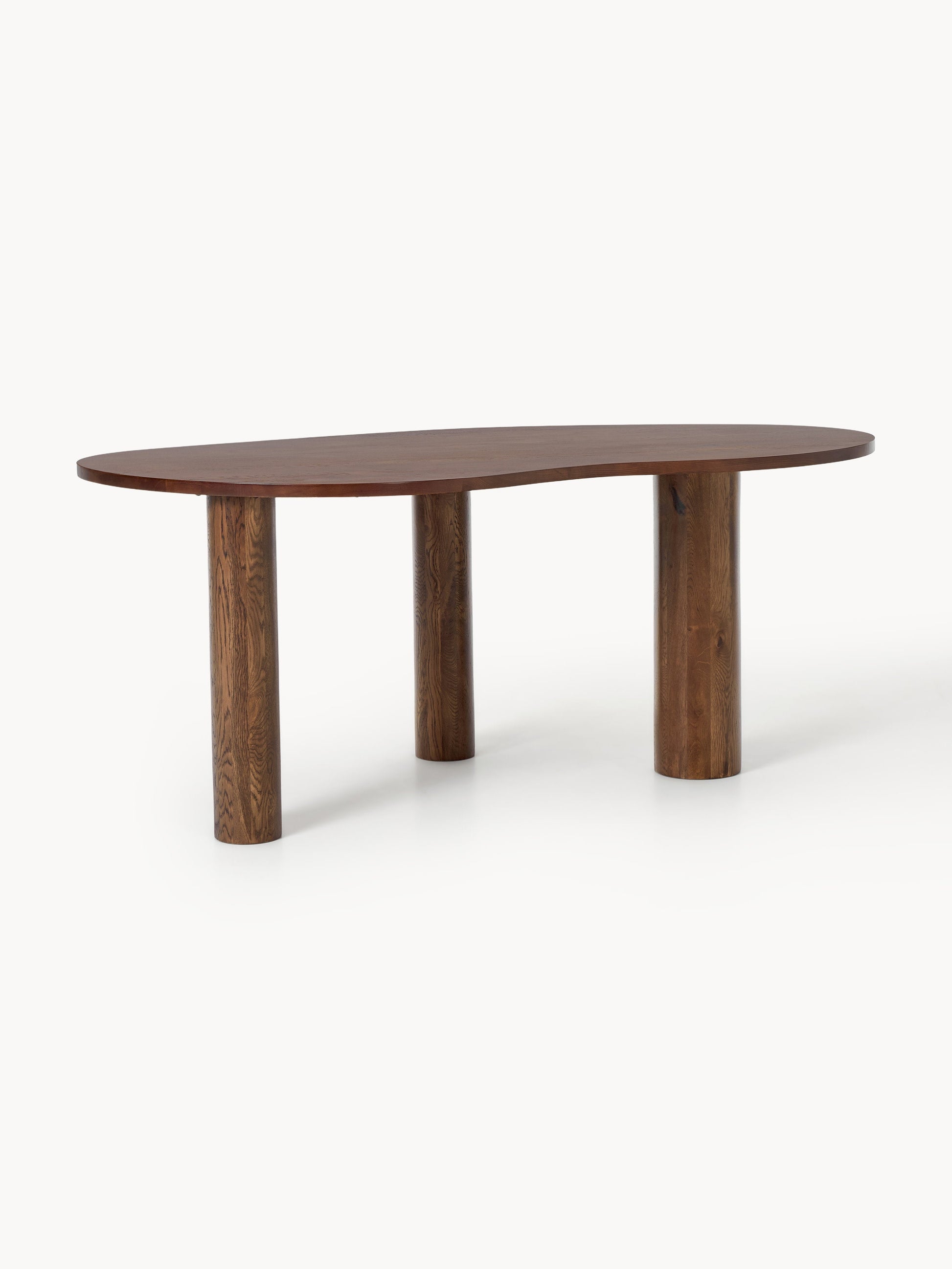 Narvello Dining Table in Oak with Organic Shape, in Various Sizes