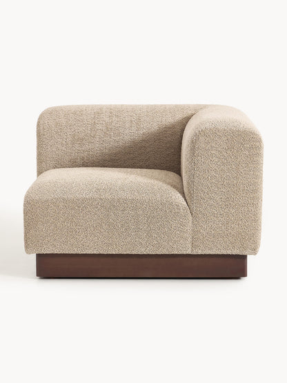 Natolino Corner Module in Teddy Bouclé