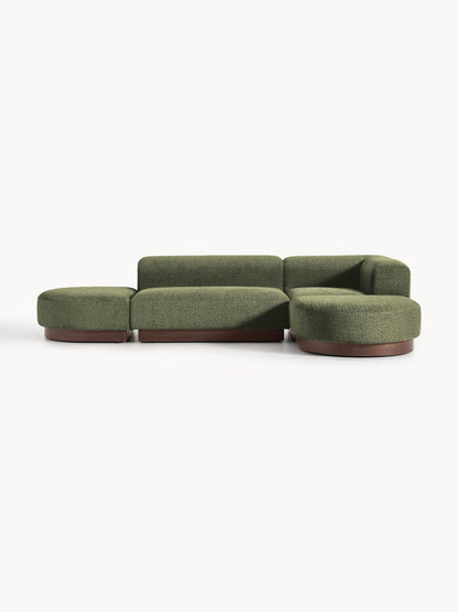 Natolino Modular Teddy Bouclé Corner Sofa
