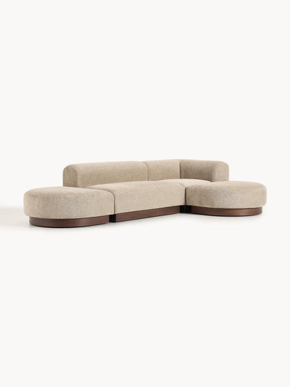 Natolino Modular Teddy Bouclé Corner Sofa