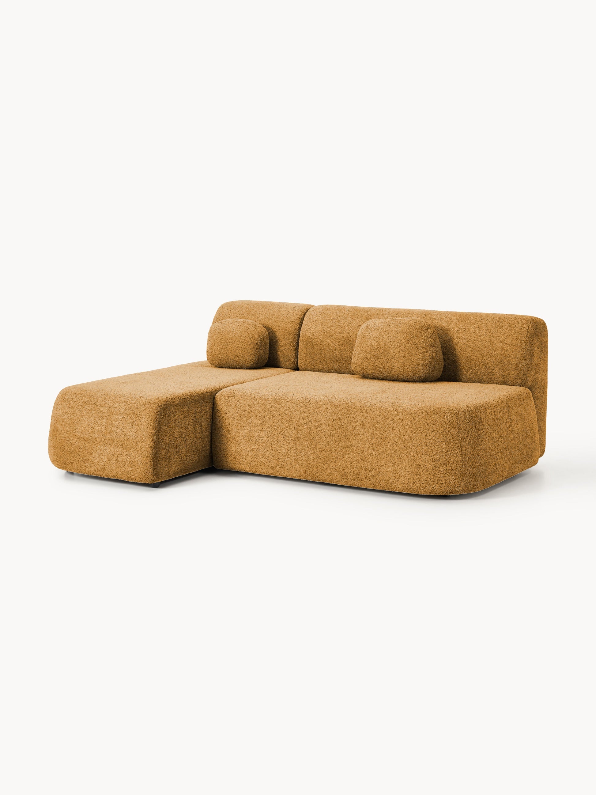 Paolucco Teddy Bouclé Sofa Bed with Storage