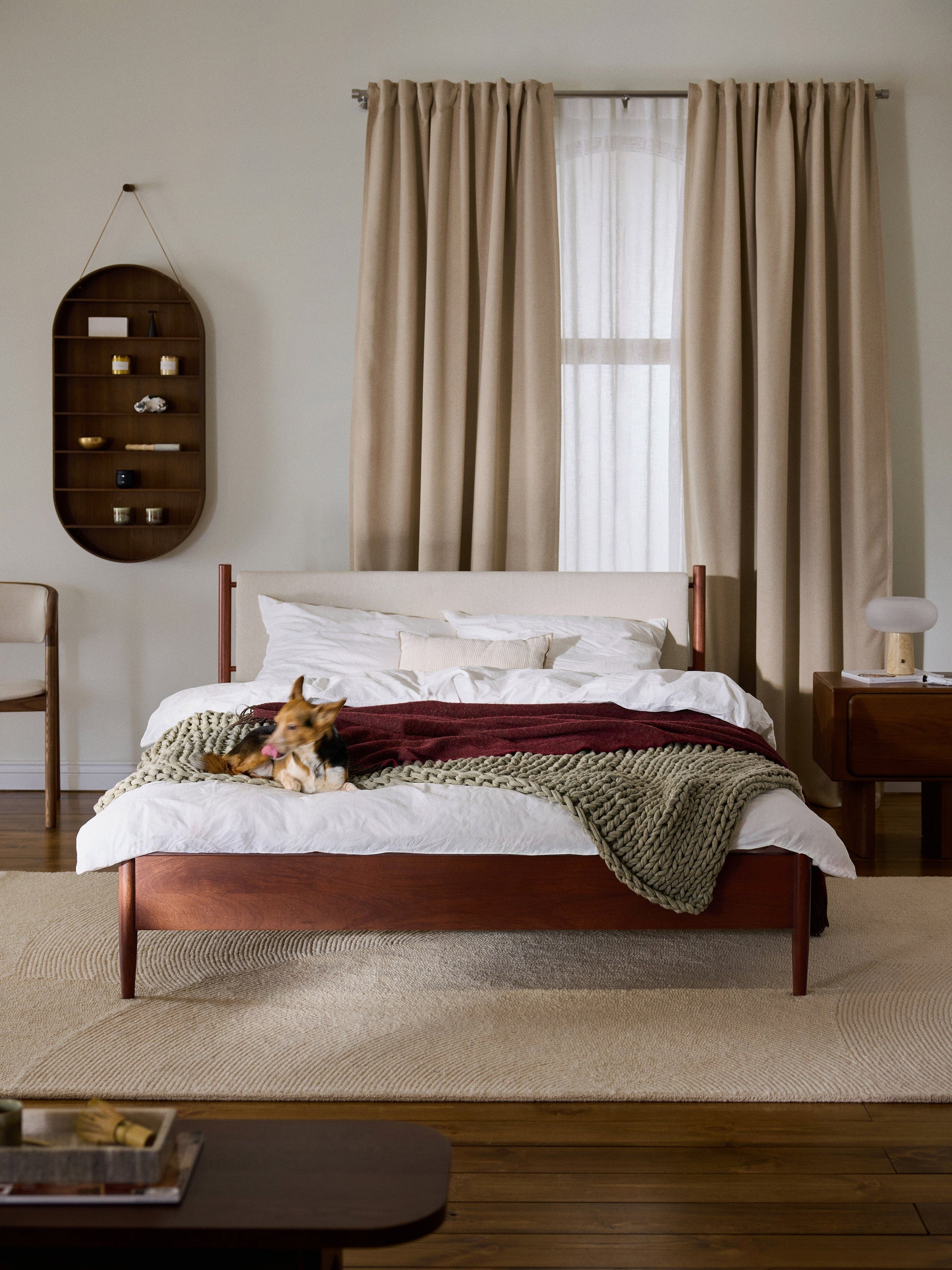 Paulveri Mango Wood Bed