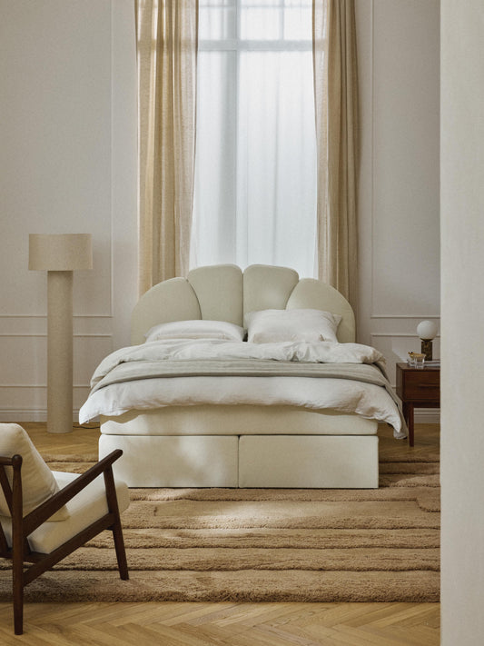 Romfalco Box Spring Storage Bed