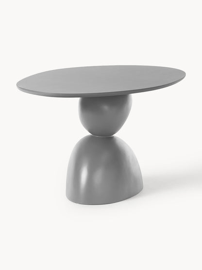 Sahrezzi Oval Dining Table with Organic Design, 180 x 90 cm