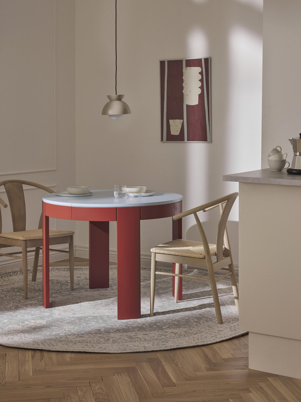 Samsvard Extendable Dining Table, 100 - 140 x 75 cm