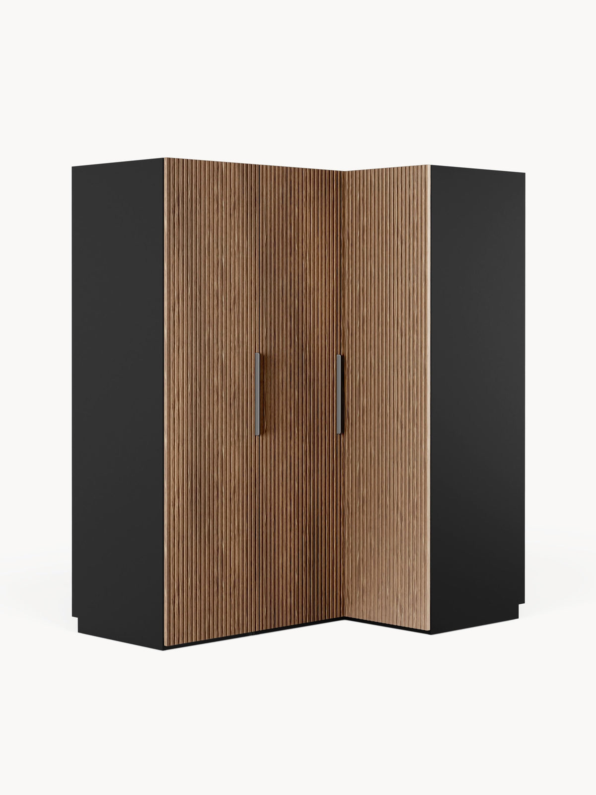 Simberto Modular Corner Wardrobe, 165 cm Wide, in Various Sizes