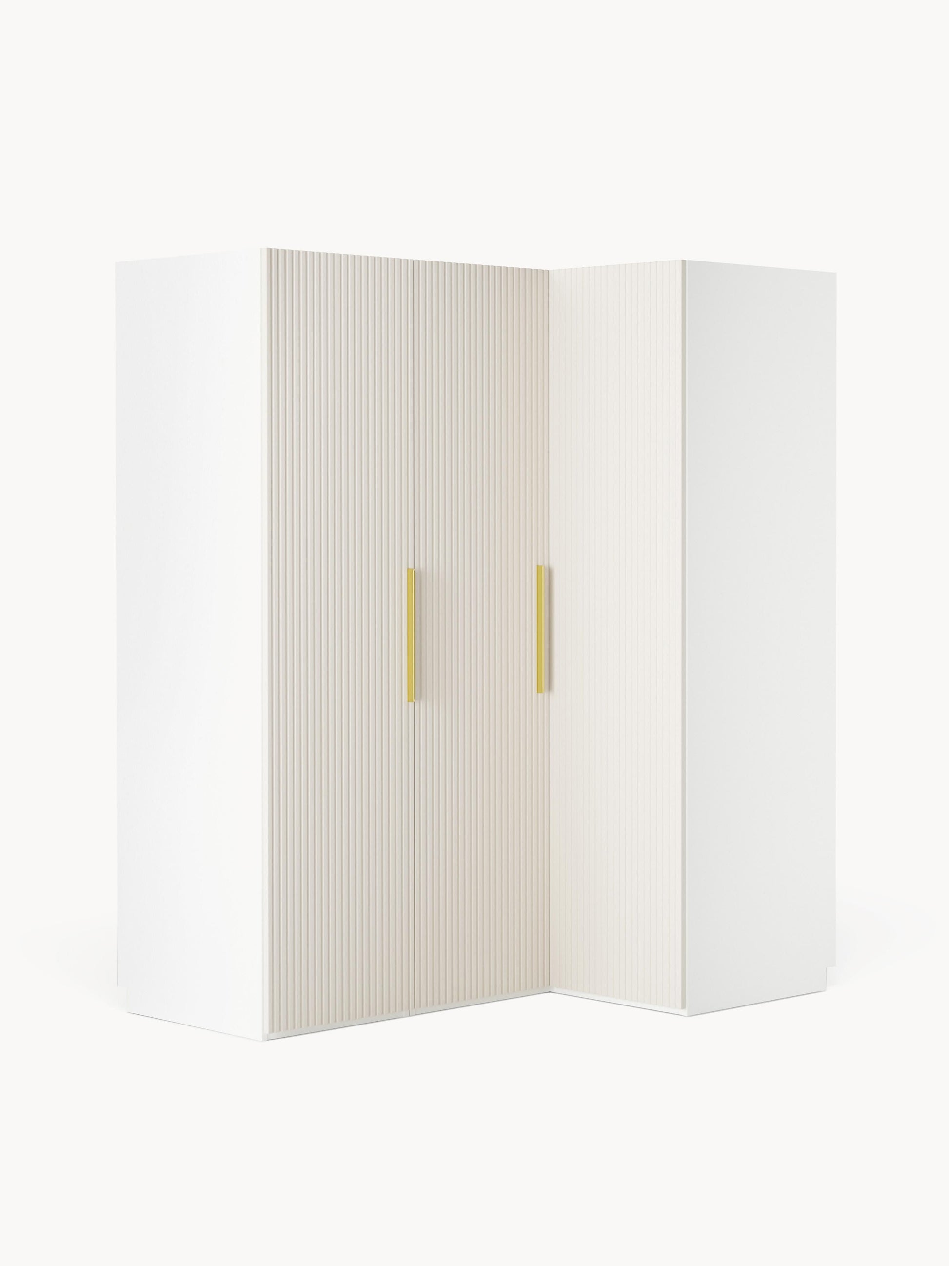 Simberto Modular Corner Wardrobe, 165 cm Wide, in Various Sizes
