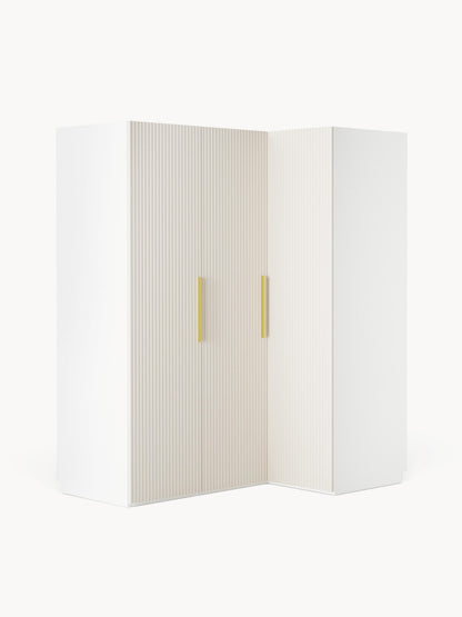 Simberto Modular Corner Wardrobe, 165 cm Wide, in Various Sizes
