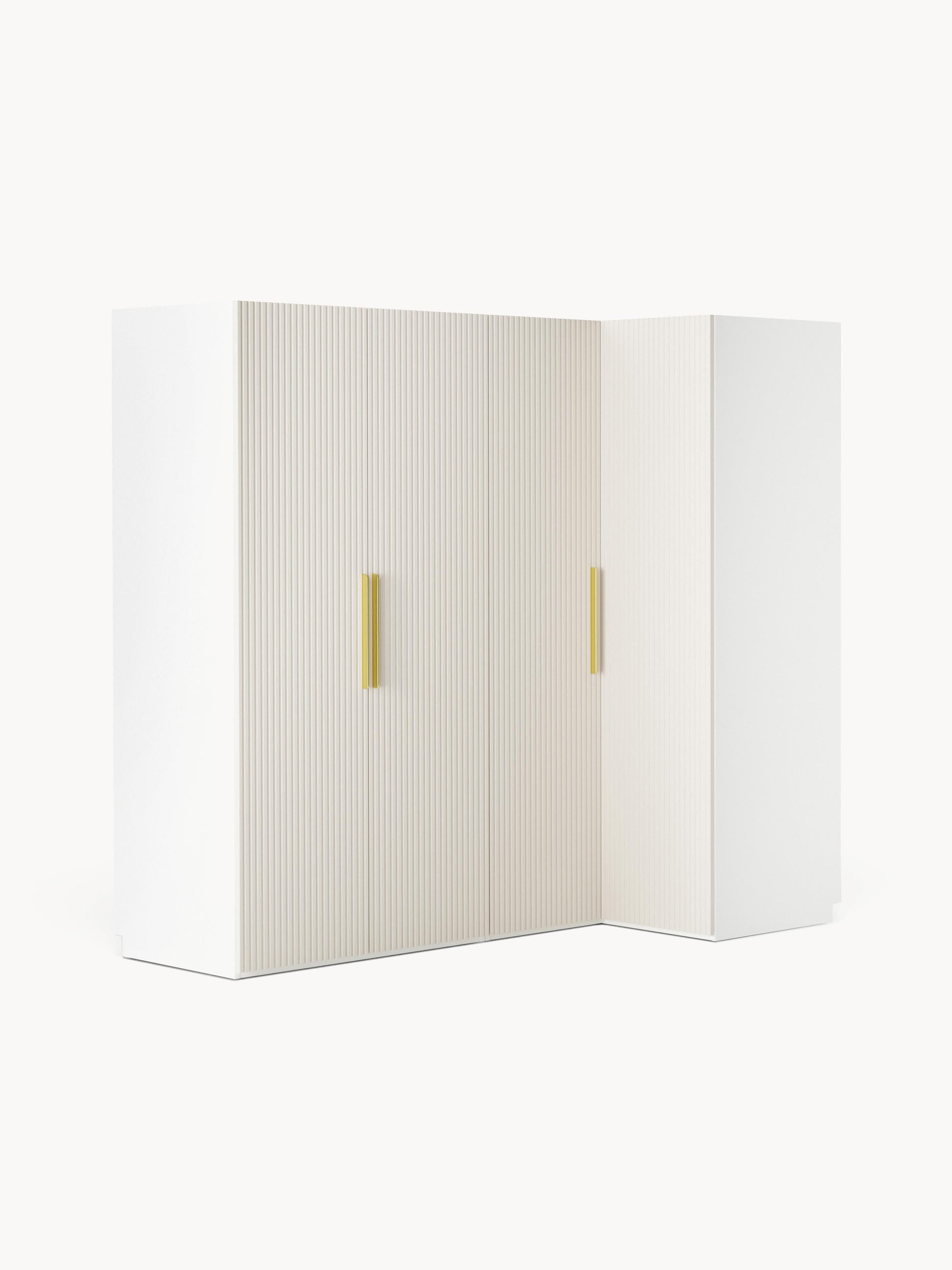 Simberto Modular Corner Wardrobe, 215 cm Wide, in Various Sizes