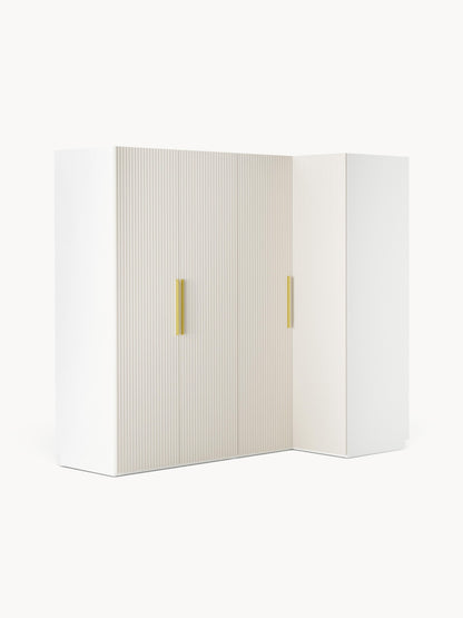 Simberto Modular Corner Wardrobe, 215 cm Wide, in Various Sizes