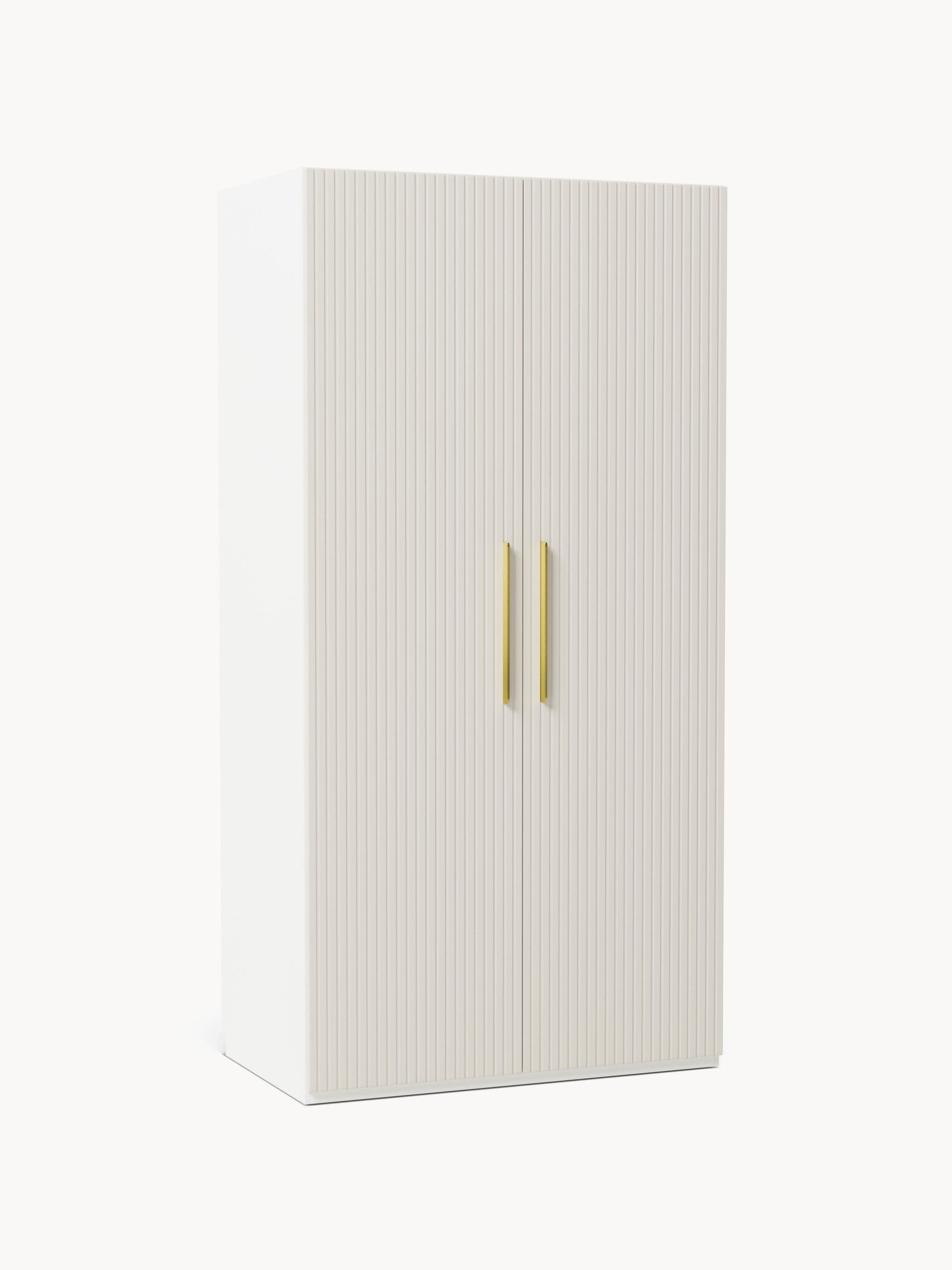Simberto Modular Hinged-Door Wardrobe, 100 cm Wide, in Various Sizes