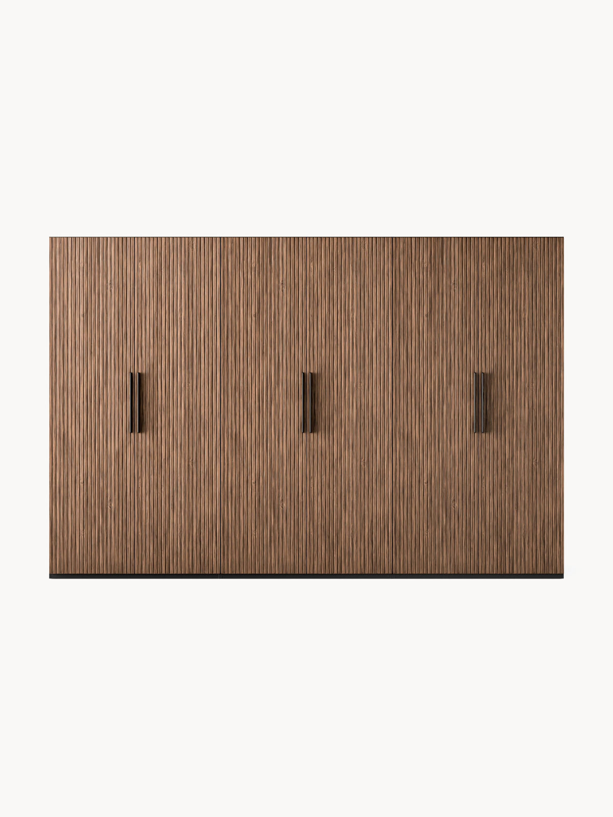 Simberto Modular Hinged-Door Wardrobe, 300 cm Wide, in Various Sizes
