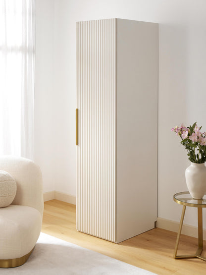 Simberto Modular Hinged-Door Wardrobe, 50 cm Wide, in Various Sizes