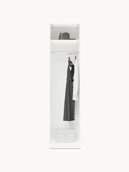 Simberto Modular Hinged-Door Wardrobe, 50 cm Wide, in Various Sizes