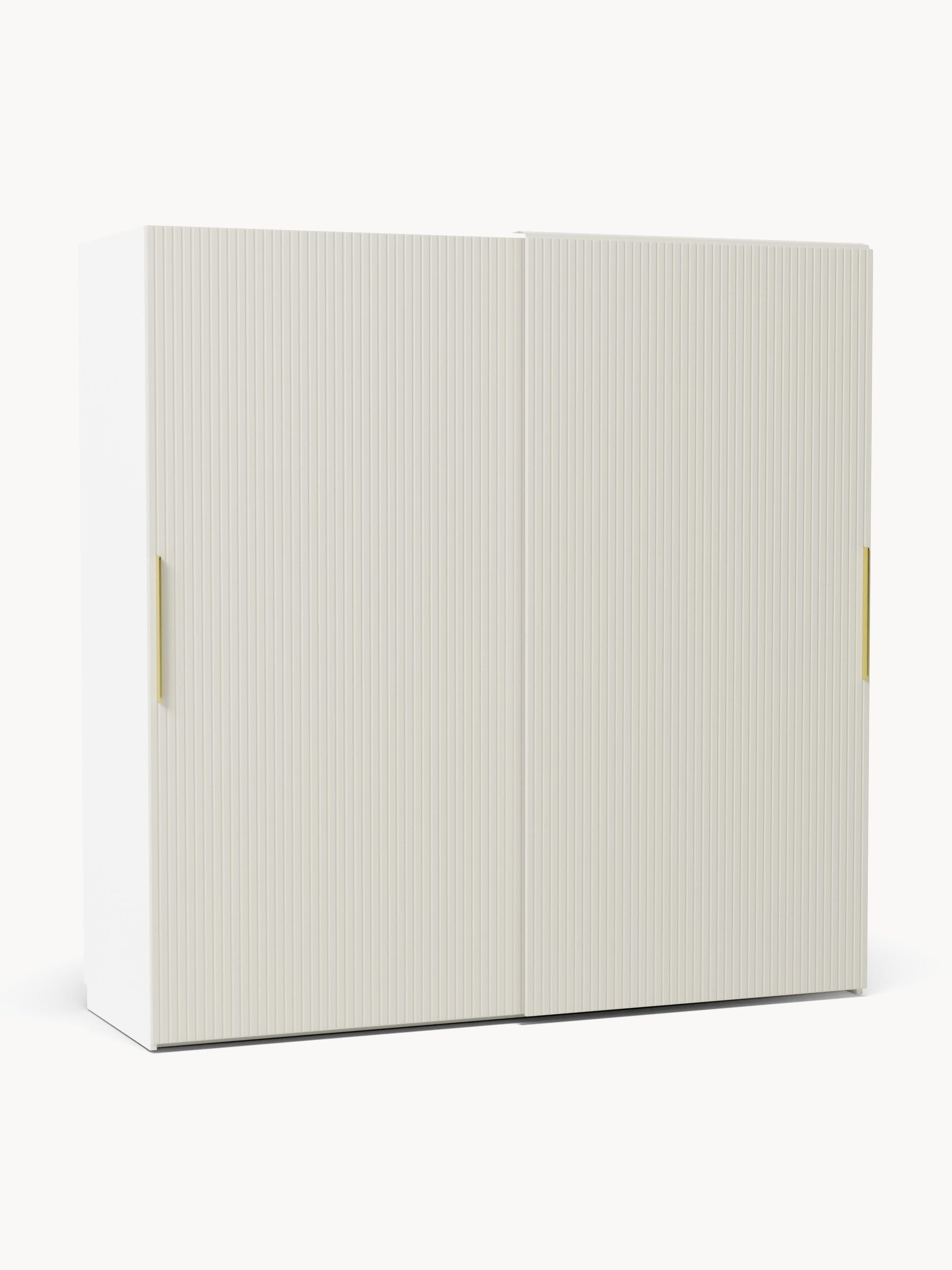 Simberto Modular Sliding-Door Wardrobe, 200 cm Wide, in Various Sizes