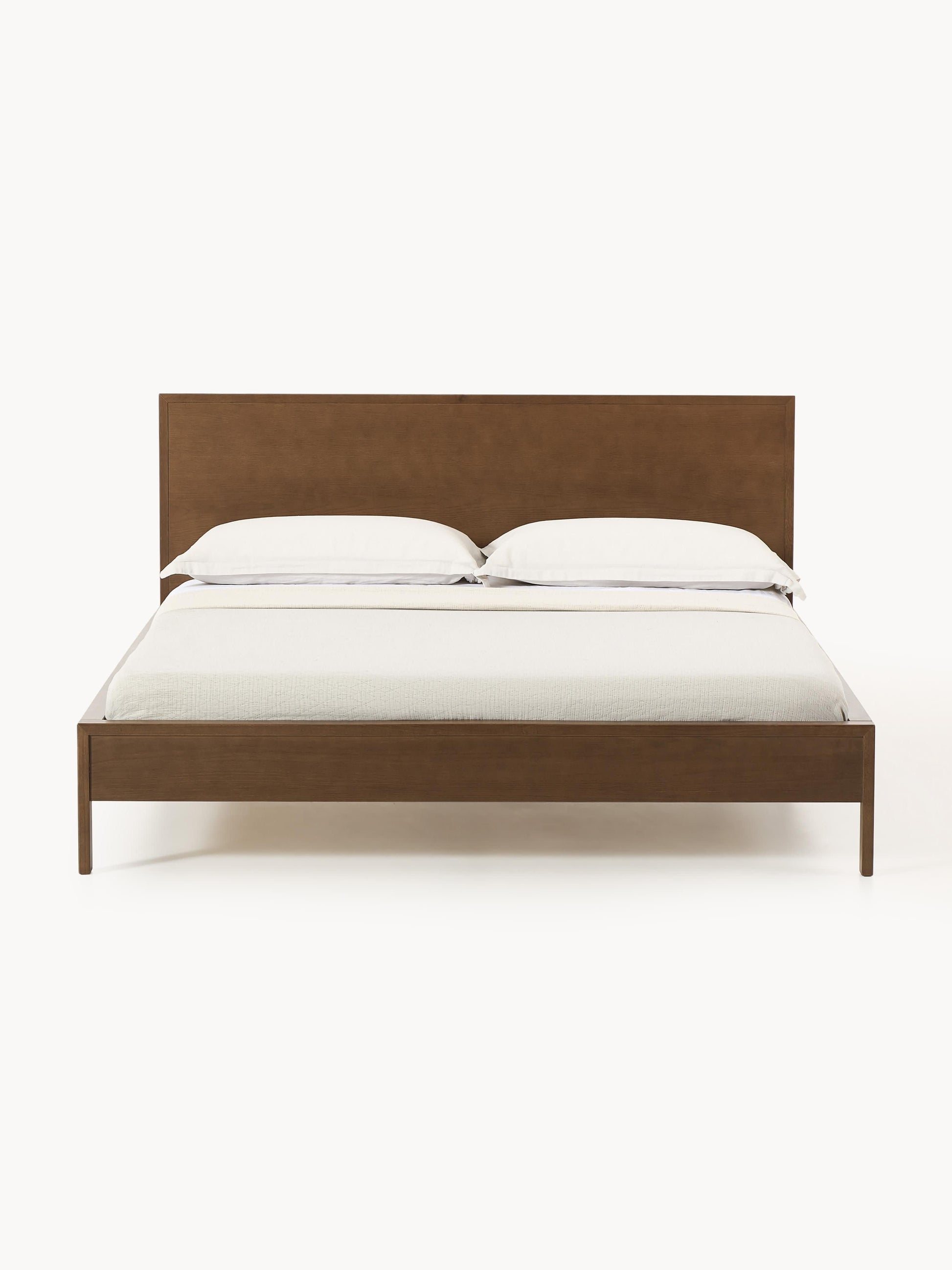 Tamburi Wooden Bed with Headboard