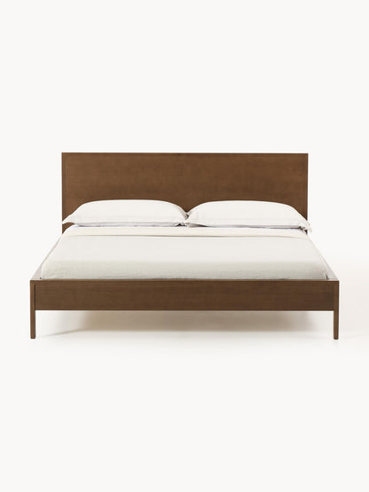 Tamburi Wooden Bed with Headboard